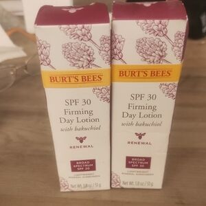 Burt's Bees SPF 30 Firming Day Lotion with Bakuchiol - Set Of 2